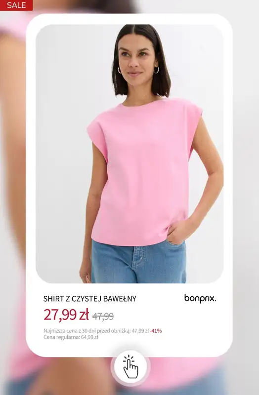 bonprix - gazetka promocyjna Bluzki i koszule do -50% od wtorku 08.09  - strona 4