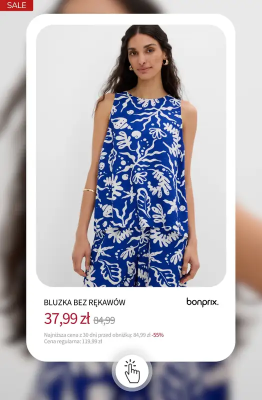 bonprix - gazetka promocyjna Bluzki i koszule do -50% od wtorku 08.09  - strona 16
