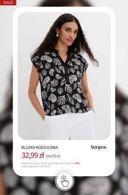 bonprix - gazetka promocyjna Bluzki i koszule do -50% od wtorku 08.09  - strona 2