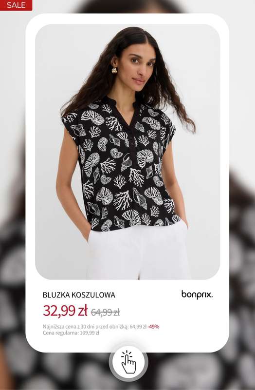 bonprix - gazetka promocyjna Bluzki i koszule do -50% od wtorku 08.09  - strona 2
