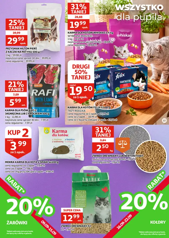 Auchan - gazetka promocyjna Gazetka Zielona Góra I Soczysta jesień: czas na zbiory! od środy 09.09 do wtorku 22.09 - strona 27
