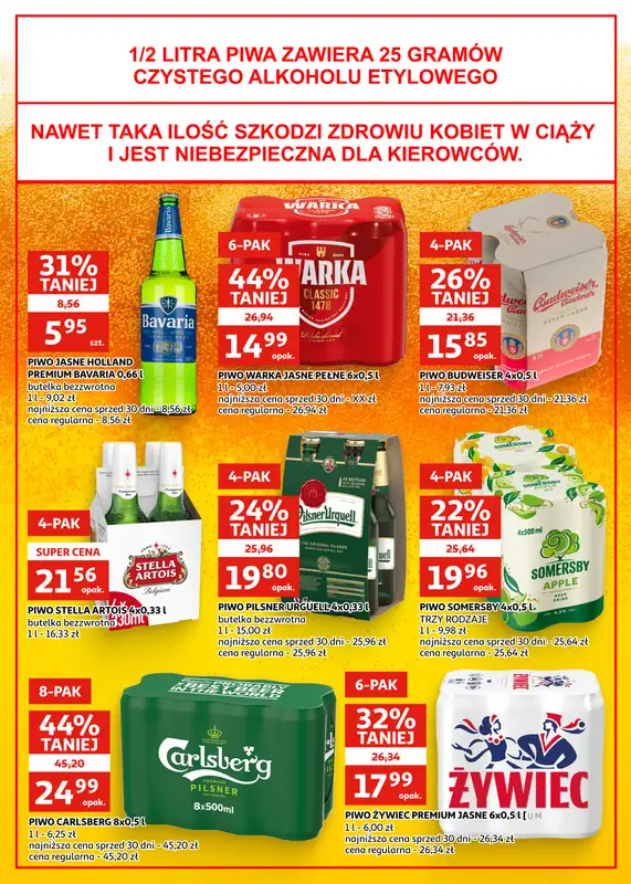 Auchan - gazetka promocyjna Gazetka Zielona Góra I Soczysta jesień: czas na zbiory! od środy 09.09 do wtorku 22.09 - strona 19