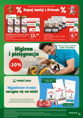 MAXI ZOO - gazetka promocyjna Gazetka  do środy 07.10 - strona 16