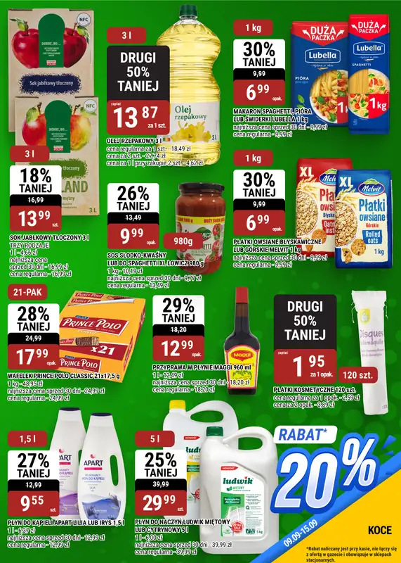 bi1 - gazetka promocyjna Gazetka Szczecin I Soczysta jesień: czas na zbiory! od środy 09.09 do wtorku 22.09 - strona 21