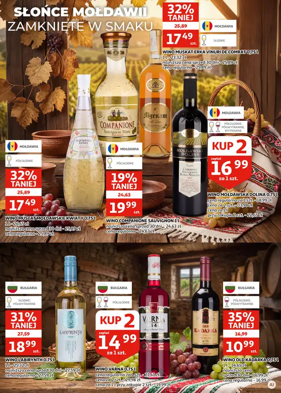 Auchan - gazetka promocyjna Gazetka Racibórz I Twój przewodnik po dobrym smaku od środy 09.09 do wtorku 22.09 - strona 4