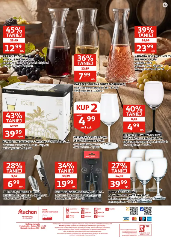 Auchan - gazetka promocyjna Gazetka Racibórz I Twój przewodnik po dobrym smaku od środy 09.09 do wtorku 22.09 - strona 13