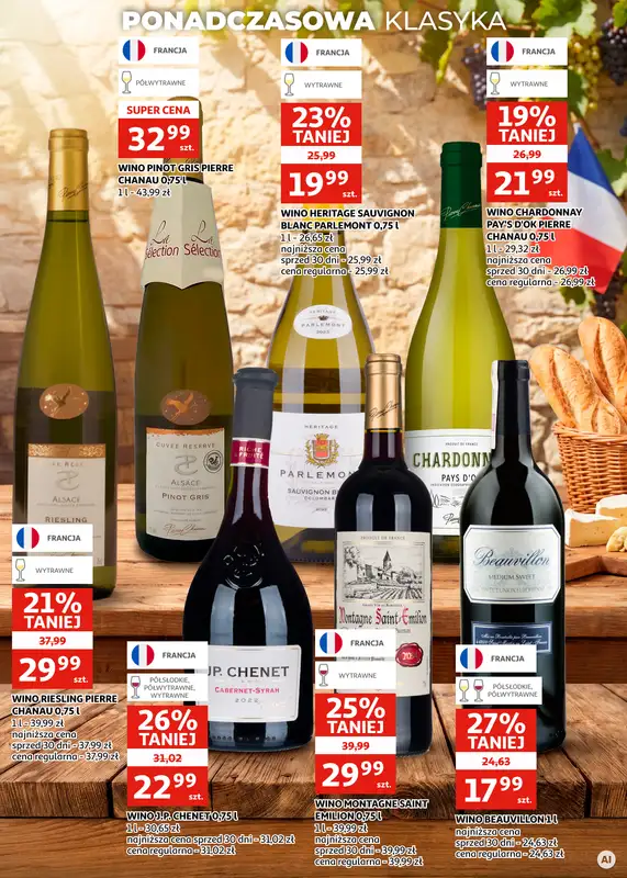 Auchan - gazetka promocyjna Gazetka Zielona Góra I Twój przewodnik po dobrym smaku od środy 09.09 do wtorku 22.09 - strona 6