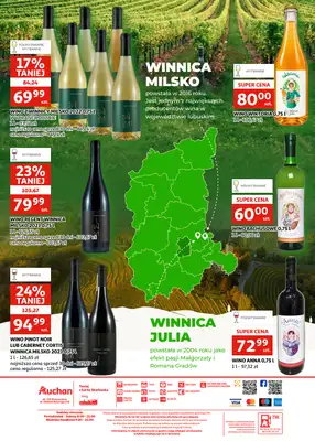 Auchan - gazetka promocyjna Gazetka Zielona Góra I Twój przewodnik po dobrym smaku od środy 09.09 do wtorku 22.09 - strona 14