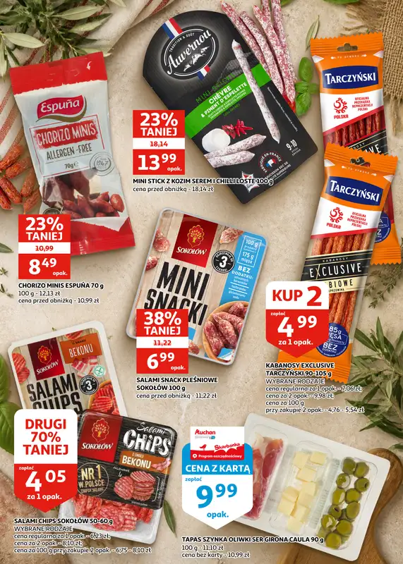 Auchan - gazetka promocyjna Gazetka Zielona Góra I Twój przewodnik po dobrym smaku od środy 09.09 do wtorku 22.09 - strona 10
