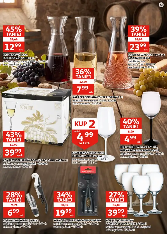 Auchan - gazetka promocyjna Gazetka Zielona Góra I Twój przewodnik po dobrym smaku od środy 09.09 do wtorku 22.09 - strona 13