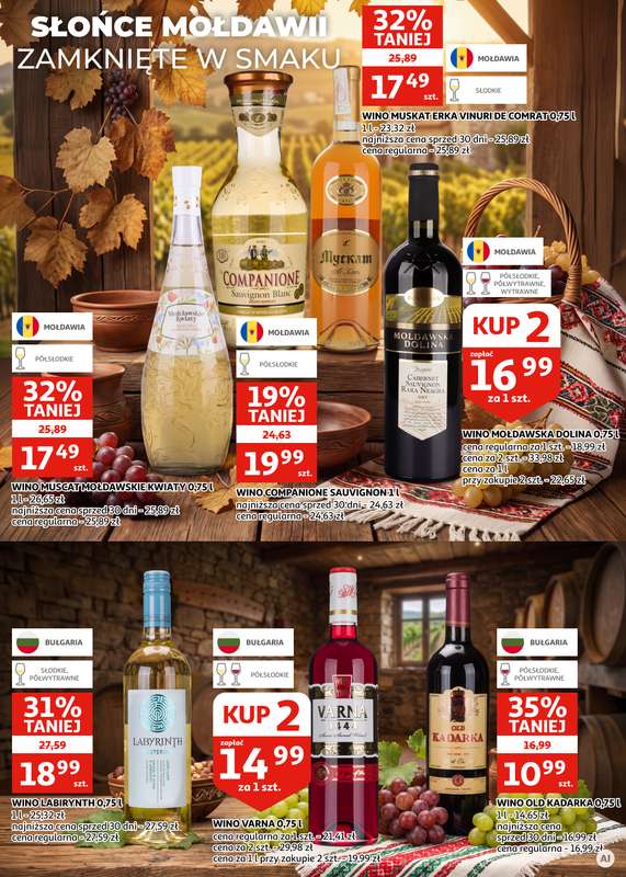 Auchan - gazetka promocyjna Gazetka Zielona Góra I Twój przewodnik po dobrym smaku  do wtorku 22.09 - strona 4