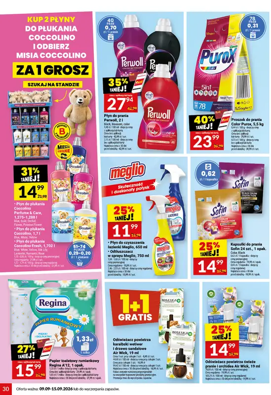Twój Market - gazetka promocyjna Gazetka od środy 09.09 do wtorku 15.09 - strona 30
