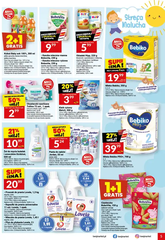 Twój Market - gazetka promocyjna Gazetka od środy 09.09 do wtorku 15.09 - strona 5