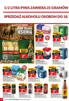 Twój Market - gazetka promocyjna Gazetka od środy 09.09 do wtorku 15.09 - strona 26