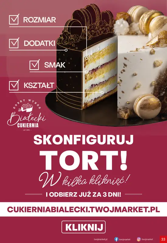 Twój Market - gazetka promocyjna Gazetka od środy 09.09 do wtorku 15.09 - strona 33