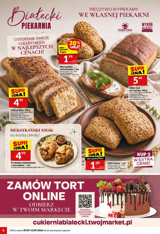 Twój Market - gazetka promocyjna Gazetka od środy 09.09 do wtorku 15.09 - strona 8