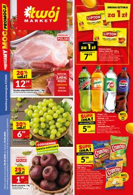 Twój Market - gazetka promocyjna Gazetka od środy 09.09 do wtorku 15.09
