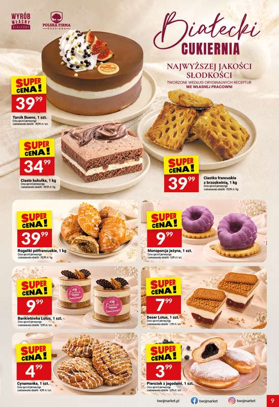 Twój Market - gazetka promocyjna Gazetka od środy 09.09 do wtorku 15.09 - strona 9