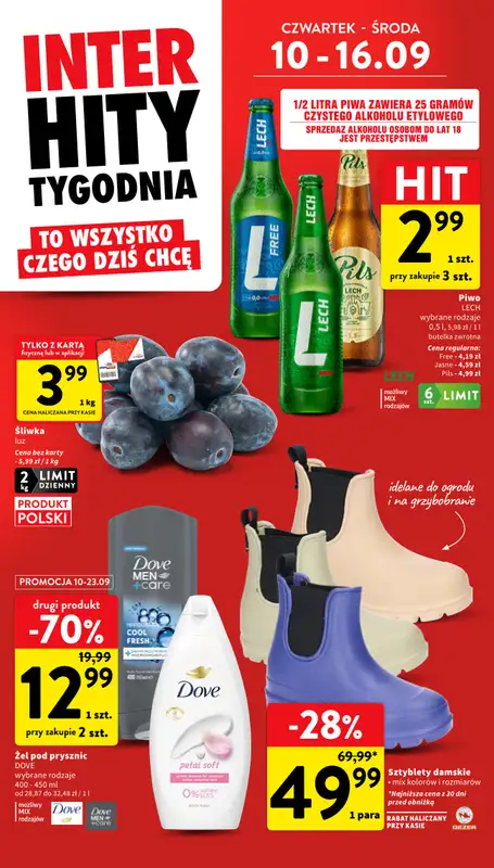 Intermarche - gazetka promocyjna Gazetka od czwartku 10.09 do środy 16.09 - strona 6
