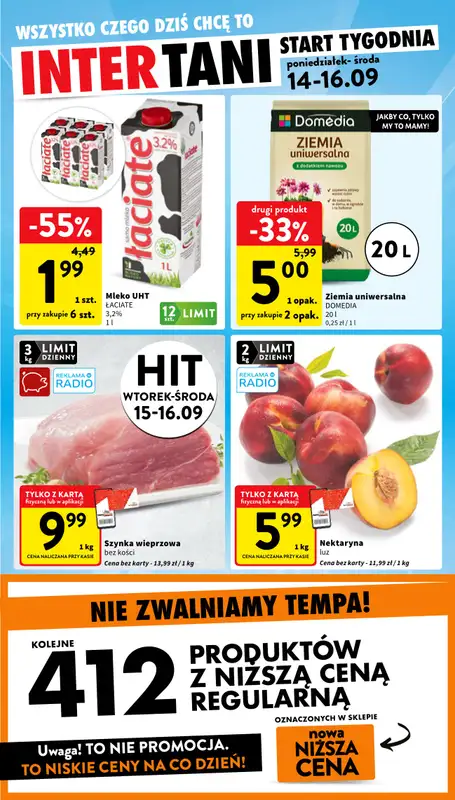 Intermarche - gazetka promocyjna Gazetka od czwartku 10.09 do środy 16.09 - strona 40
