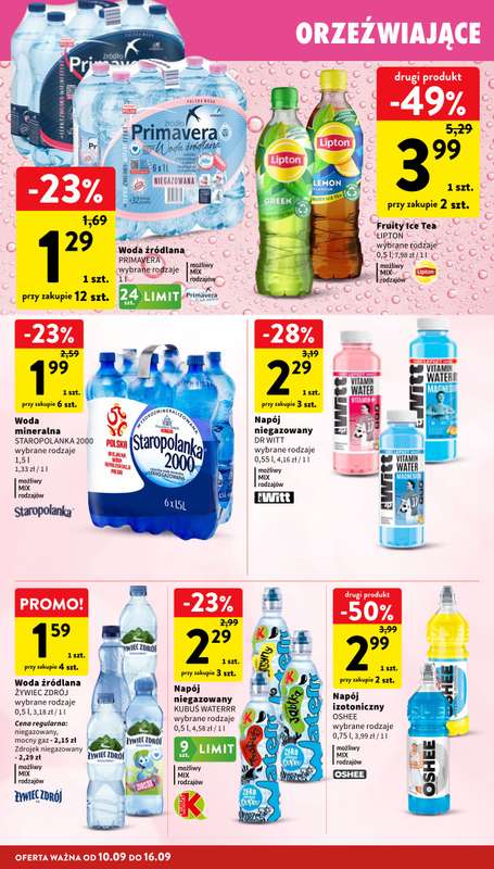 Intermarche - gazetka promocyjna Gazetka od czwartku 10.09 do środy 16.09 - strona 28