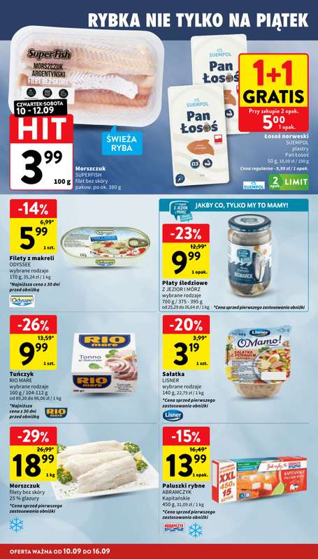 Intermarche - gazetka promocyjna Gazetka od czwartku 10.09 do środy 16.09 - strona 16