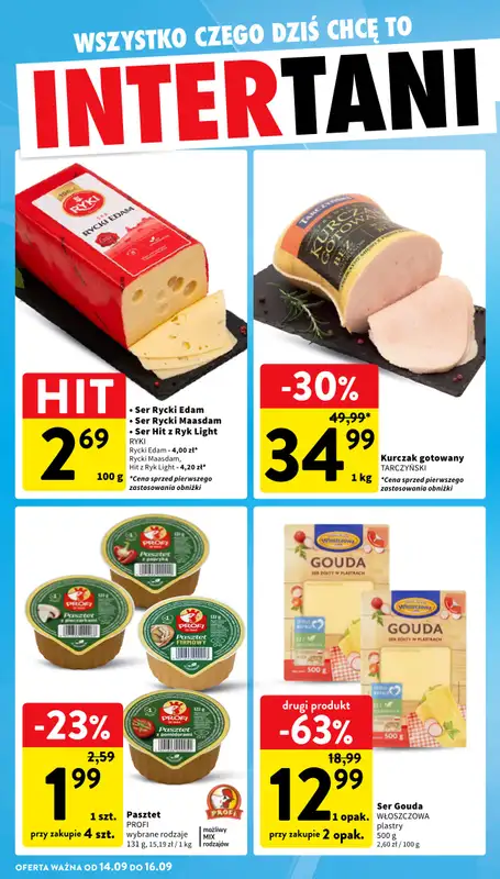 Intermarche - gazetka promocyjna Gazetka od czwartku 10.09 do środy 16.09 - strona 39