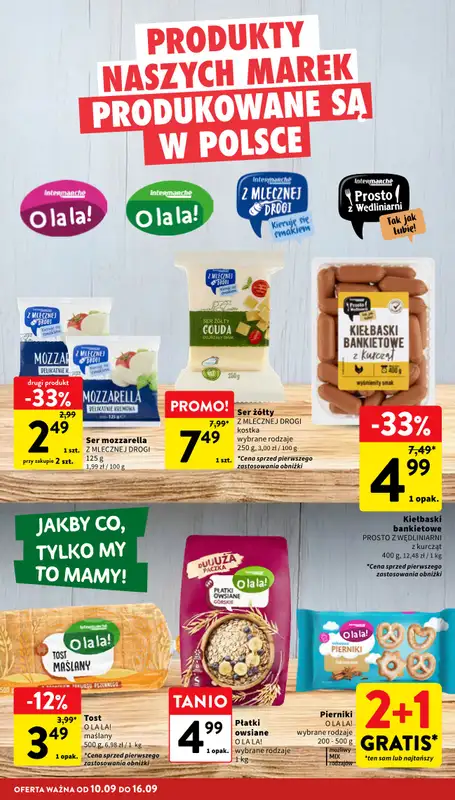 Intermarche - gazetka promocyjna Gazetka od czwartku 10.09 do środy 16.09 - strona 8