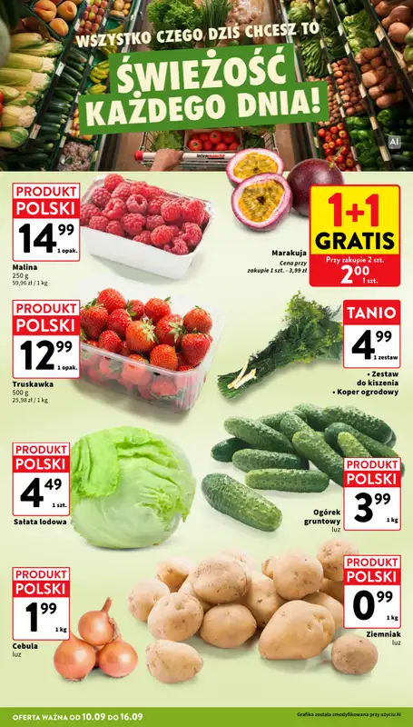 Intermarche - gazetka promocyjna Gazetka od czwartku 10.09 do środy 16.09 - strona 10