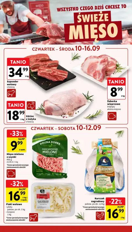 Intermarche - gazetka promocyjna Gazetka od czwartku 10.09 do środy 16.09 - strona 12