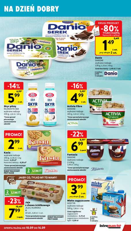 Intermarche - gazetka promocyjna Gazetka od czwartku 10.09 do środy 16.09 - strona 19