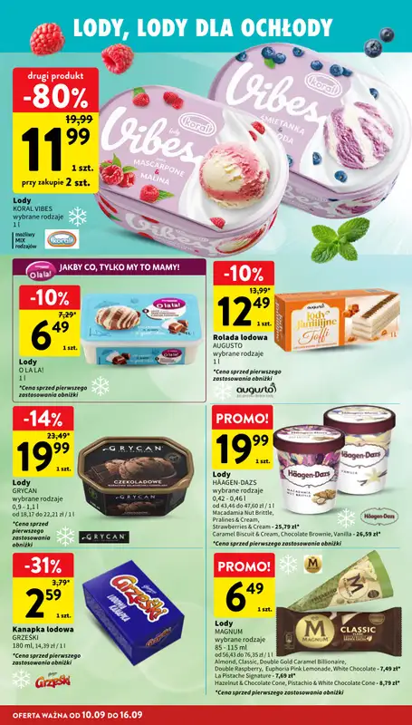 Intermarche - gazetka promocyjna Gazetka od czwartku 10.09 do środy 16.09 - strona 22
