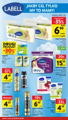 Intermarche - gazetka promocyjna Gazetka od czwartku 10.09 do środy 16.09 - strona 34