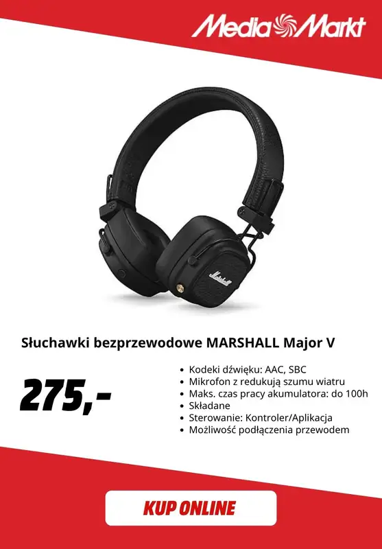 Media Markt - gazetka promocyjna Słuchawki bezprzewodowe w super cenach! od wtorku 08.09 do środy 16.09 - strona 8