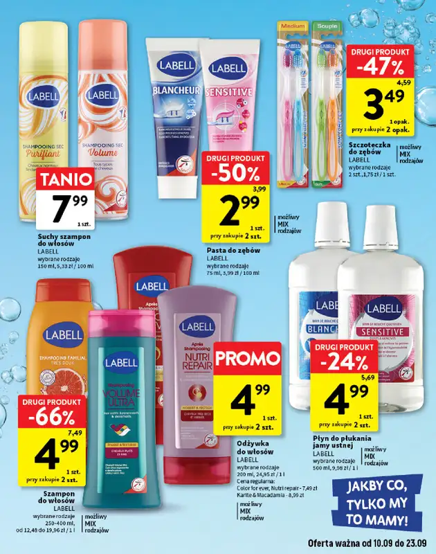 Intermarche - gazetka promocyjna Katalog marki własne od czwartku 10.09 do środy 23.09 - strona 17