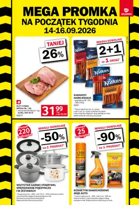 Selgros - gazetka promocyjna Mega Promka od poniedziałku 14.09 do środy 23.09
