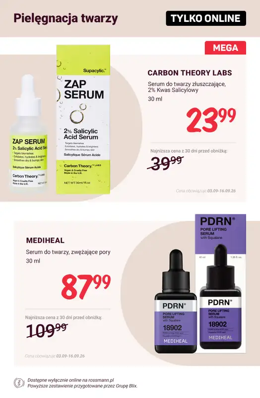 Rossmann - gazetka promocyjna Promocje TYLKO ONLINE od wtorku 08.09 do środy 16.09 - strona 5