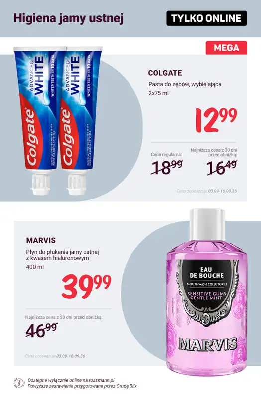 Rossmann - gazetka promocyjna Promocje TYLKO ONLINE od wtorku 08.09 do środy 16.09 - strona 9
