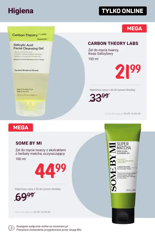 Rossmann - gazetka promocyjna Promocje TYLKO ONLINE od wtorku 08.09 do środy 16.09 - strona 2