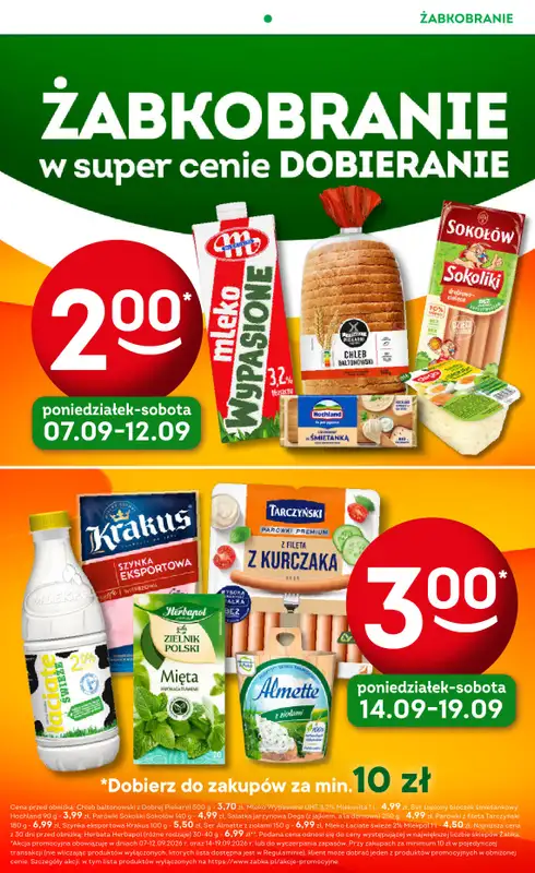 Żabka - gazetka promocyjna Gazetka Spożywcza od środy 09.09 do wtorku 22.09 - strona 2