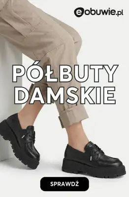 eobuwie.pl - gazetka promocyjna Półbuty damskie od wtorku 08.09 do czwartku 17.09