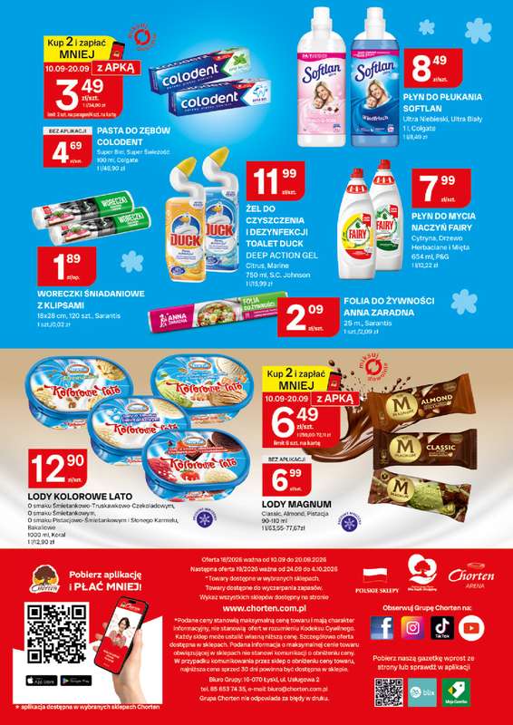 Chorten - gazetka promocyjna Gazetka Lubelskie i Radom Market od czwartku 10.09 do niedzieli 20.09 - strona 8