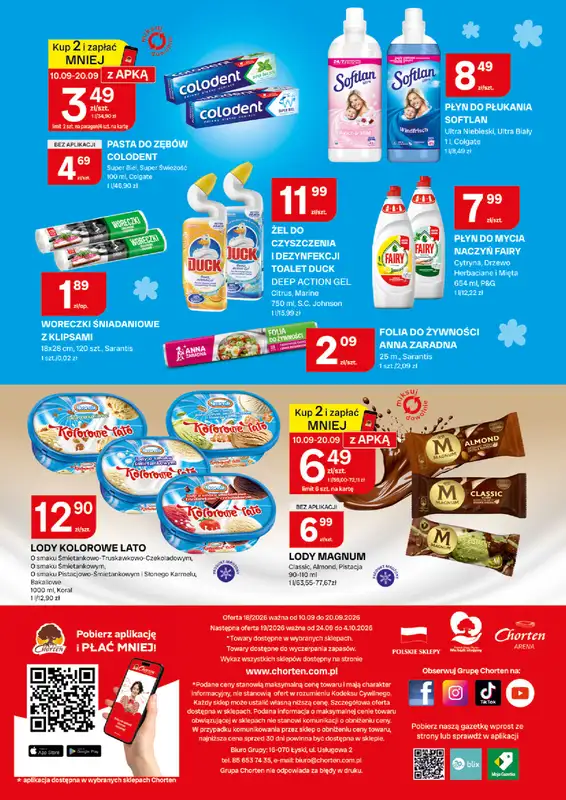 Chorten - gazetka promocyjna Gazetka Lubelskie i Radom Market od czwartku 10.09 do niedzieli 20.09 - strona 8