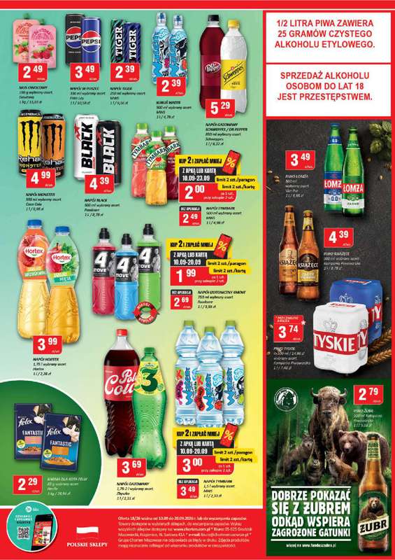 Chorten - gazetka promocyjna Gazetka Mazowsze Market od czwartku 10.09 do niedzieli 20.09 - strona 4