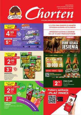 Chorten - gazetka promocyjna Gazetka Podlaskie Market od czwartku 10.09 do niedzieli 20.09