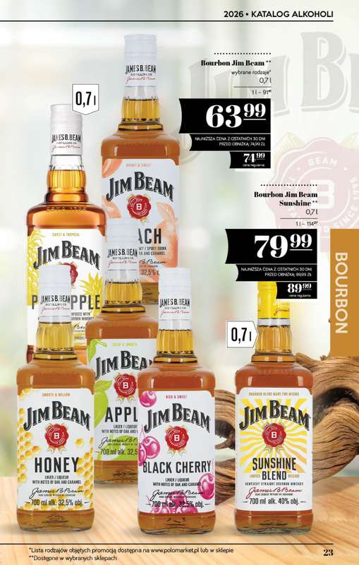 POLOmarket - gazetka promocyjna Katalog alkoholi  do środy 23.09 - strona 23