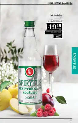 POLOmarket - gazetka promocyjna Katalog alkoholi  do środy 23.09 - strona 27