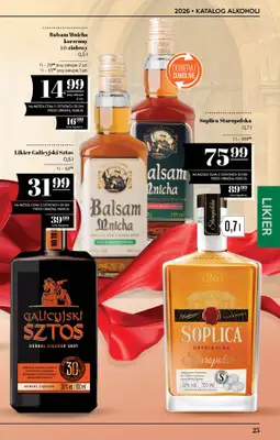 POLOmarket - gazetka promocyjna Katalog alkoholi  do środy 23.09 - strona 25