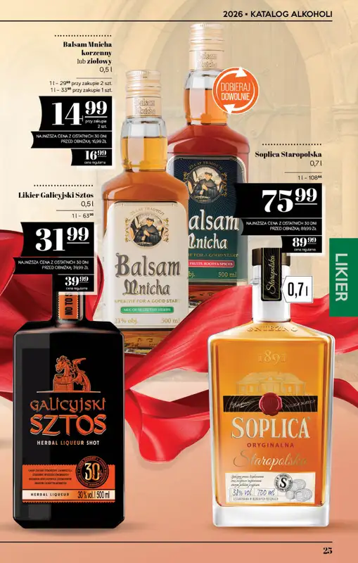 POLOmarket - gazetka promocyjna Katalog alkoholi  do środy 23.09 - strona 25