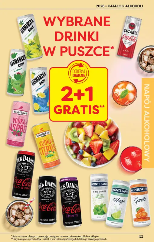 POLOmarket - gazetka promocyjna Katalog alkoholi  do środy 23.09 - strona 33